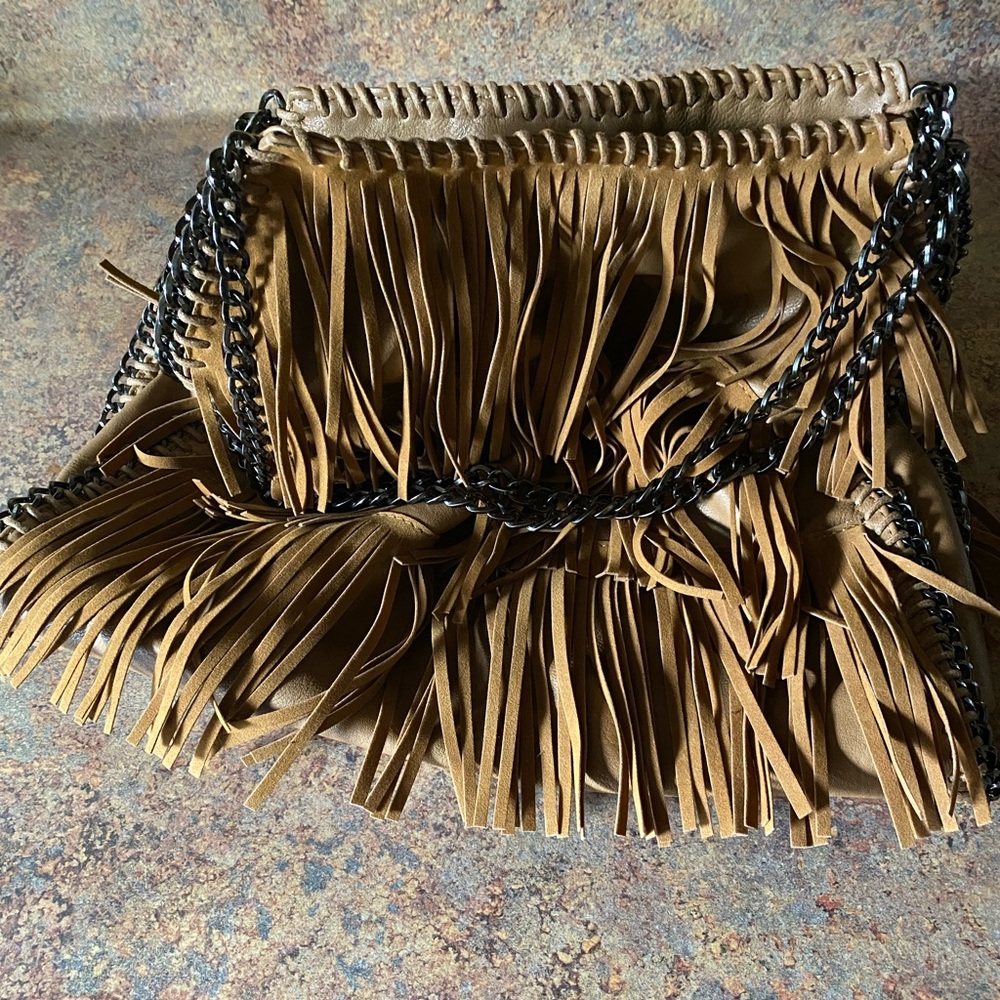 Fringe handbag